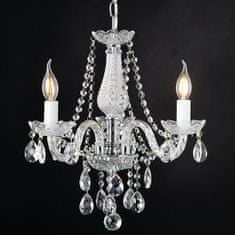 ACA ACA Lighting Crystal závesné svietidlo BLK80413PCC