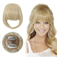 Cool Mango Predĺženie vlasov v podobe ofiny - Hairbangs blond, hnedá