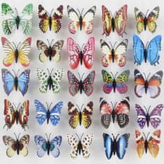 IZMAEL Fosforeskujúce motýle na stenu-Multi KP6449