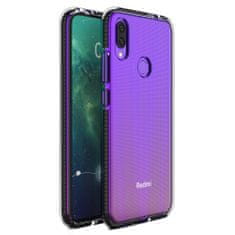 IZMAEL Puzdro Spring clear TPU pre Xiaomi Redmi Note 7 - Čierna KP8577