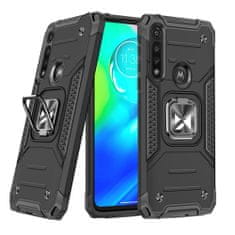 WOZINSKY Puzdro Wozinsky Ring armor pre Motorola Moto G8 Power - Čierna KP8905