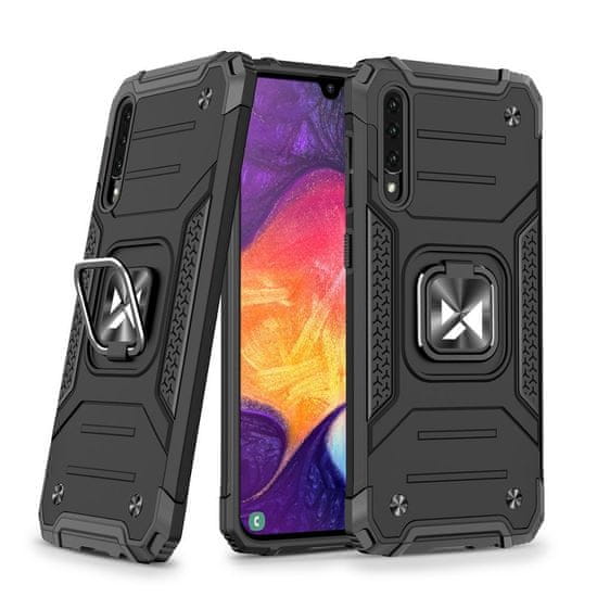 WOZINSKY Puzdro Wozinsky Ring armor pre Samsung Galaxy A30s/Galaxy A50/Galaxy A50s - Čierna KP9043