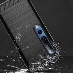 IZMAEL Carbon Shield TPU puzdro pre Xiaomi MI 10/MI 10 Pro - Čierna KP9425