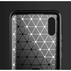 IZMAEL Puzdro Carbon Bush TPU pre Xiaomi Redmi 9A - Čierna KP9441