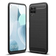 IZMAEL Carbon Shield TPU puzdro pre Huawei P40 Lite - Čierna KP9458