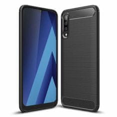 IZMAEL Carbon Shield TPU puzdro pre Samsung Galaxy A50/Galaxy A50s/Galaxy A30s - Čierna KP9484