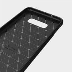 IZMAEL Carbon Shield TPU puzdro pre Samsung Galaxy S10e - Modrá KP9476