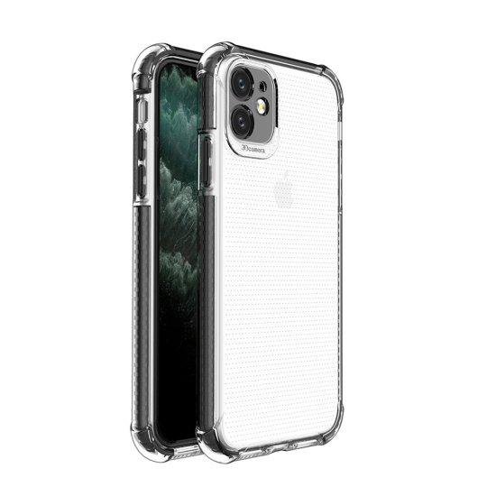 IZMAEL Silikónové puzdro Spring Armor pre Apple iPhone 11 - Červená KP9576