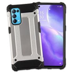 IZMAEL Puzdro Hybrid Armor pre Oppo Reno5 5G - Čierna KP9525