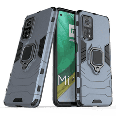 IZMAEL Odolné Puzdro Ring Armor Case pre Xiaomi Mi 10T/Mi 10T Pro - Modrá KP9706