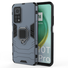 IZMAEL Odolné Puzdro Ring Armor Case pre Xiaomi Mi 10T/Mi 10T Pro - Modrá KP9706