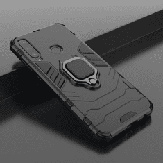 IZMAEL Odolné Puzdro Ring Armor Case pre Huawei Y6P - Modrá KP10325