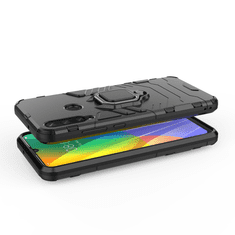 IZMAEL Odolné Puzdro Ring Armor Case pre Huawei Y6P - Modrá KP10325