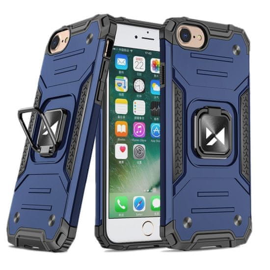 WOZINSKY Puzdro Wozinsky Ring armor pre Apple iPhone 8/iPhone 7/iPhone SE 2020/iPhone SE 2022 - Strieborná KP9054