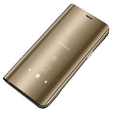 IZMAEL Puzdro Clear View pre Samsung Galaxy S9 - Zlatá KP10193