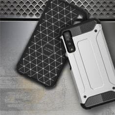 IZMAEL Puzdro Hybrid Armor pre Samsung Galaxy A7 2018 - Strieborná KP10285