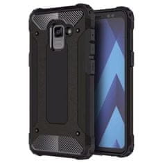 IZMAEL Puzdro Hybrid Armor pre Samsung Galaxy A8 2018 - Čierna KP10290