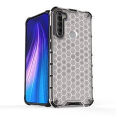 IZMAEL Honeycomb pancierové puzdro so silikónovým rámom pre Xiaomi Redmi Note 8T - Zelená KP10308