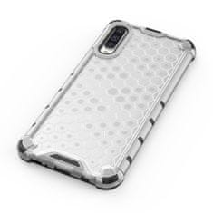 IZMAEL Honeycomb pancierové puzdro so silikónovým rámom pre Samsung Galaxy A50/Galaxy A50s/Galaxy A30s - Čierna KP10306