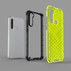 IZMAEL Honeycomb pancierové puzdro so silikónovým rámom pre Xiaomi Redmi Note 8T - Zelená KP10308