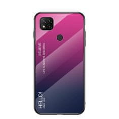 IZMAEL Puzdro Gradient Glass pre Xiaomi Redmi 9C - Fialová KP10460