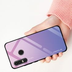 IZMAEL Puzdro Gradient Glass pre Huawei P30 Lite - Fialová KP10447