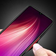 IZMAEL Puzdro Gradient Glass pre Xiaomi Redmi Note 8 Pro - Čierna/Červená KP10455