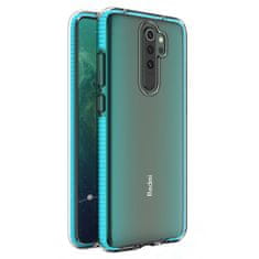 IZMAEL Puzdro Spring clear TPU pre Xiaomi Redmi Note 8 Pro - Tyrkysová KP10567