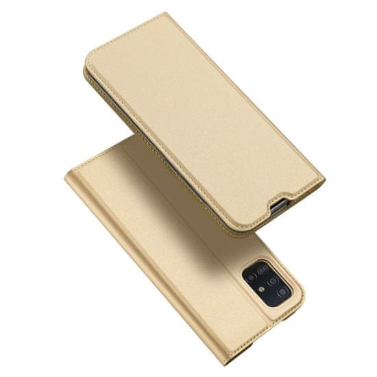 Dux Ducis Knížkové puzdro DUX DUCIS Skin Pro pre Samsung Galaxy A51 - Čierna KP10583