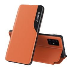 IZMAEL Elegantné knižkové puzdro View Case pre Samsung Galaxy A51 - Oranžová KP10665