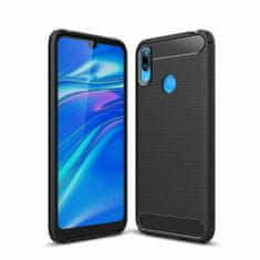 IZMAEL Carbon Shield TPU puzdro pre Huawei Y6 2019/Y6s 2019 - Čierna KP10692