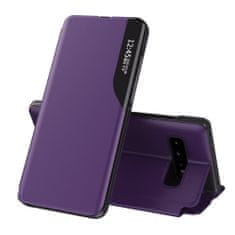 IZMAEL Elegantné knižkové puzdro View Case pre Samsung Galaxy S10 Plus - Fialová KP10858