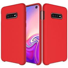 IZMAEL Puzdro Silicone case pre Samsung Galaxy S10 - Červená KP10988