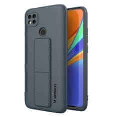 WOZINSKY Wozinsky puzdro Kickstand pre Xiaomi Redmi 9C - Tmavo Modrá KP11429