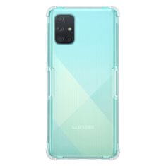 Nillkin Nilkin Nature gélové TPU puzdro pre Samsung Galaxy A71 - Transparentná KP12119