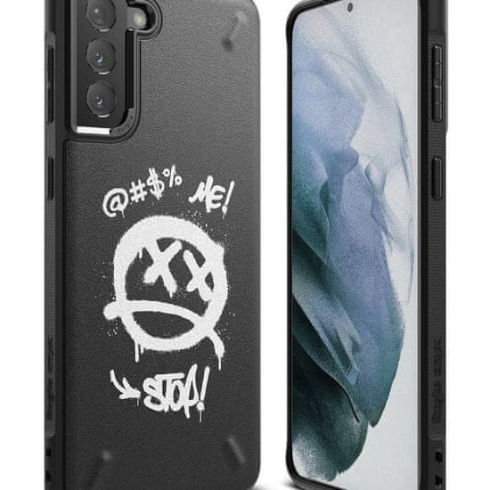 RINGKE Onyx puzdro Graffiti pro - Samsung Galaxy S21 5G - Čierna KP12202