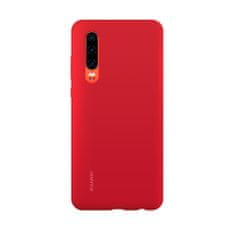 Huawei Silikónové flexibilné puzdro pre Huawei P30 - Červená KP14784