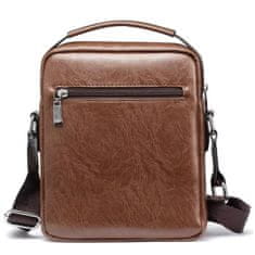 IZMAEL Pánska Crossbody Taška WEIXIER Brett-Čierna KP14935