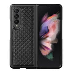 Dux Ducis Dux Ducis Venice kožené puzdro pre Samsung Samsung Galaxy Z Fold 3 - Čierna KP22401