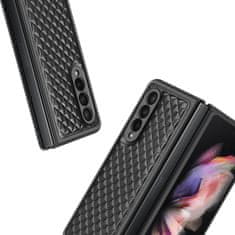 Dux Ducis Dux Ducis Venice kožené puzdro pre Samsung Samsung Galaxy Z Fold 3 - Čierna KP22401