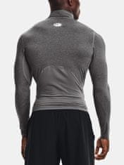 Under Armour Tričko HG Armour Comp Mock LS-GRY S