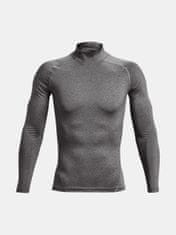 Under Armour Tričko HG Armour Comp Mock LS-GRY S