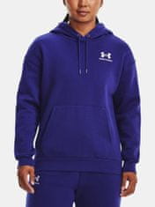 Under Armour Mikina Essential Fleece Hoodie-BLU SM