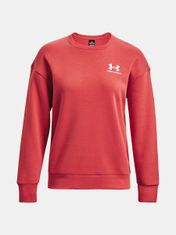 Under Armour Mikina Essential Fleece Crew-RED SM