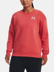 Under Armour Mikina Essential Fleece Crew-RED SM