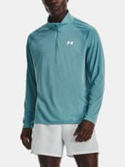 Under Armour Tričko UA STREAKER HALF ZIP-BLU XL