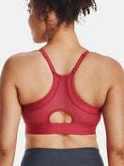 Under Armour Podprsenka Infinity Covered Low-RED XS