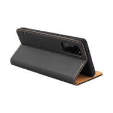 FORCELL Puzdro / obal na Samsung Galaxy S23 čierne - kniha Kožené puzdro Forcell