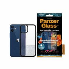 PanzerGlass Clearcase puzdro pre Apple iPhone 12 Mini - Čierna KP19735