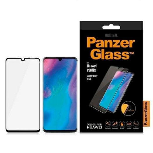 PanzerGlass Temperované sklo pre Huawei P30 Lite - Čierna KP19769